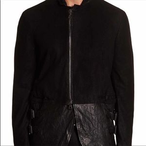 John Varvatos leather jacket